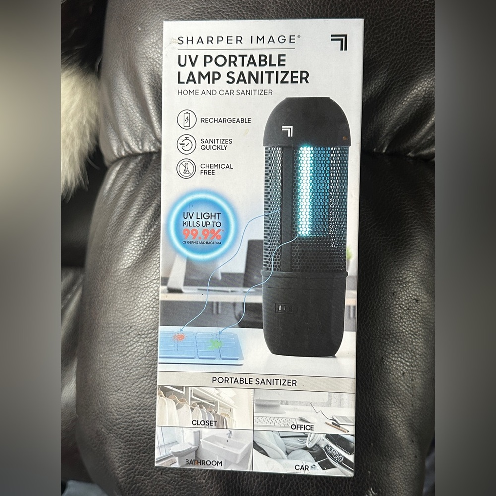 NEW Sharper Image UV portable lamp sanitizer